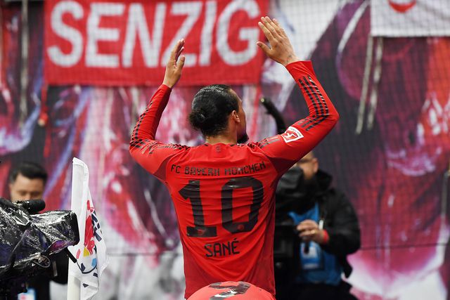 Leroy Sané despede-se do Bayern