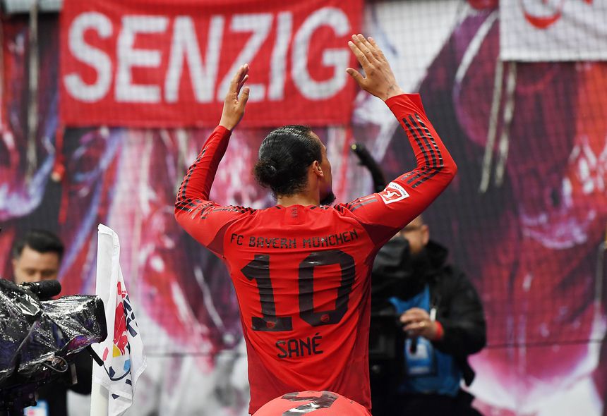 Leroy Sané despede-se do Bayern