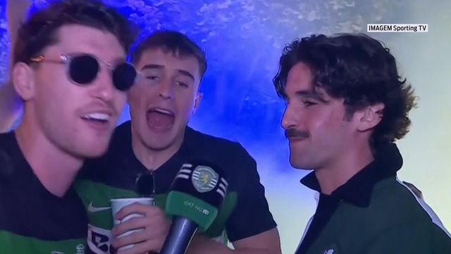 Franco Israel entrevista Fresneda e Trincão até fala «muito bem espanhol»