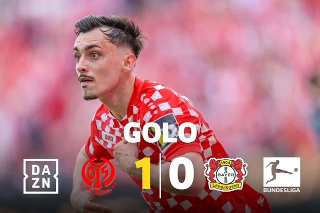 À terceira contou mesmo: Mainz adianta-se frente ao Leverkusen (vídeo)