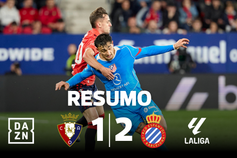 Espanhol salva-se em casa do Osasuna e deixa o adversário a fazer contas (resumo)