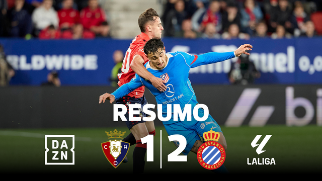 Espanhol salva-se em casa do Osasuna e deixa o adversário a fazer contas (resumo)