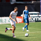 Pablo Fernández marcou um dos golos do empate da UD Leiria na receção ao Feirense — Foto: UD Leiria