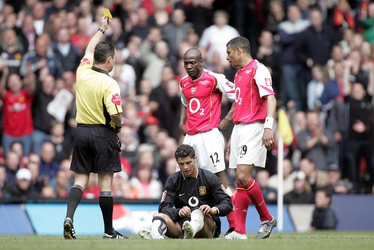 Manchester United perdeu a final da FA Cup em 2005 contra o Arsenal (0-0, penáltis) - Foto: Imago