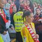Jogadoras do Benfica fazem a festa com a Taça de Portugal