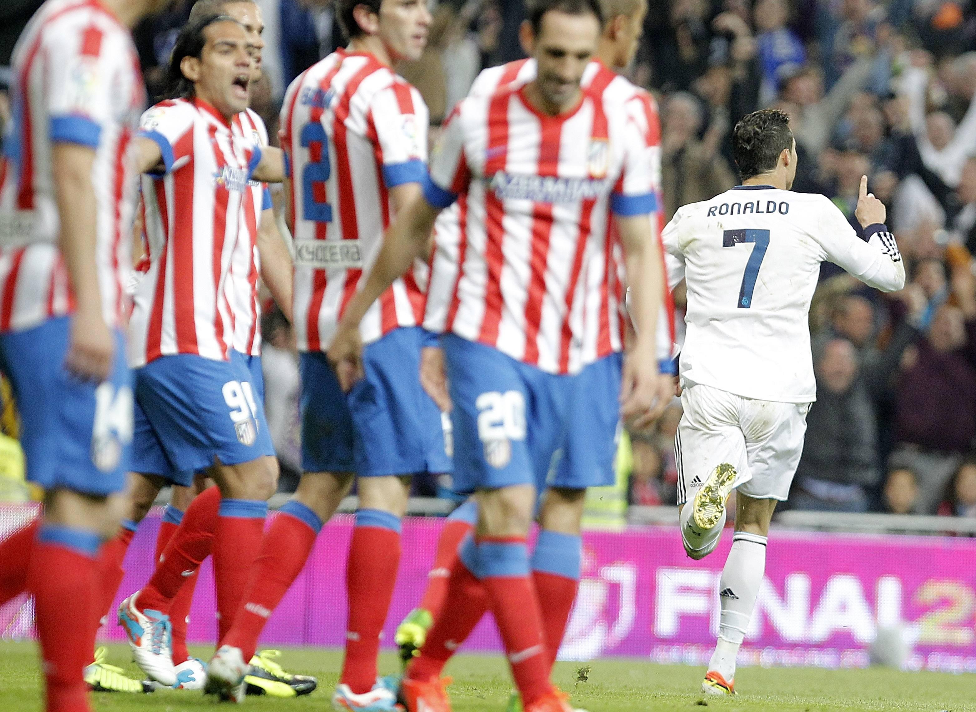 Ronaldo marcou, mas Real perdeu a final da Taça do Rei frente ao Atlético Madrid (1-2, após prolongamento) - Foto: Imago