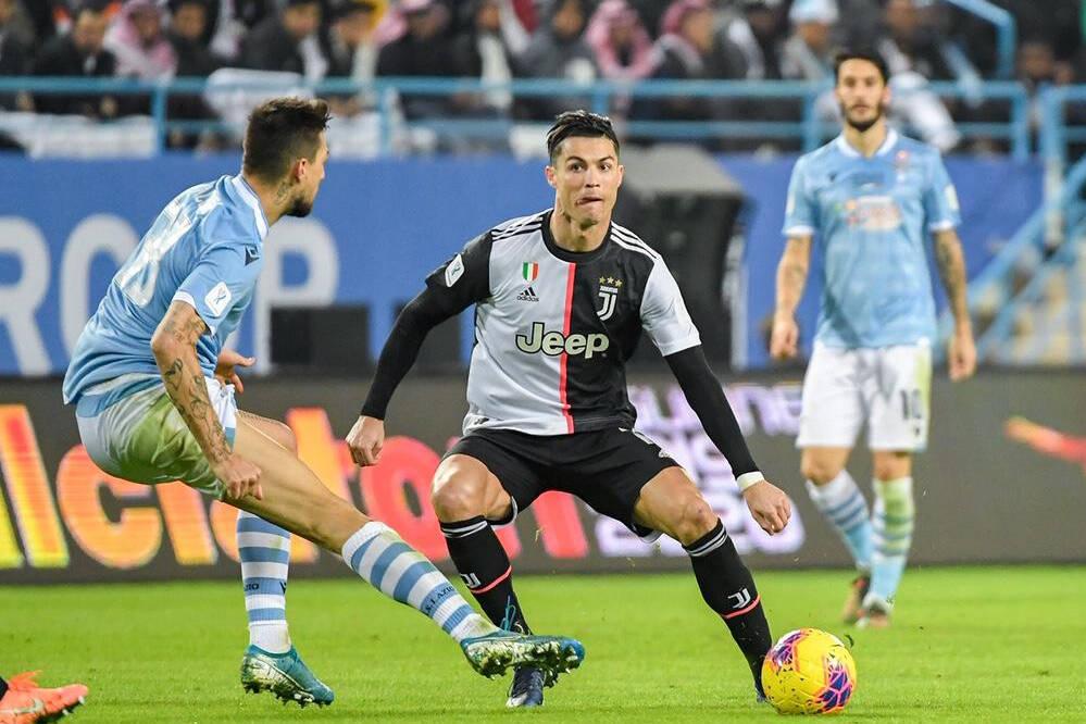Juventus perdeu a final da Supertaça de Itália diante da Lazio em 2019, por 1-3 - Foto: Imago