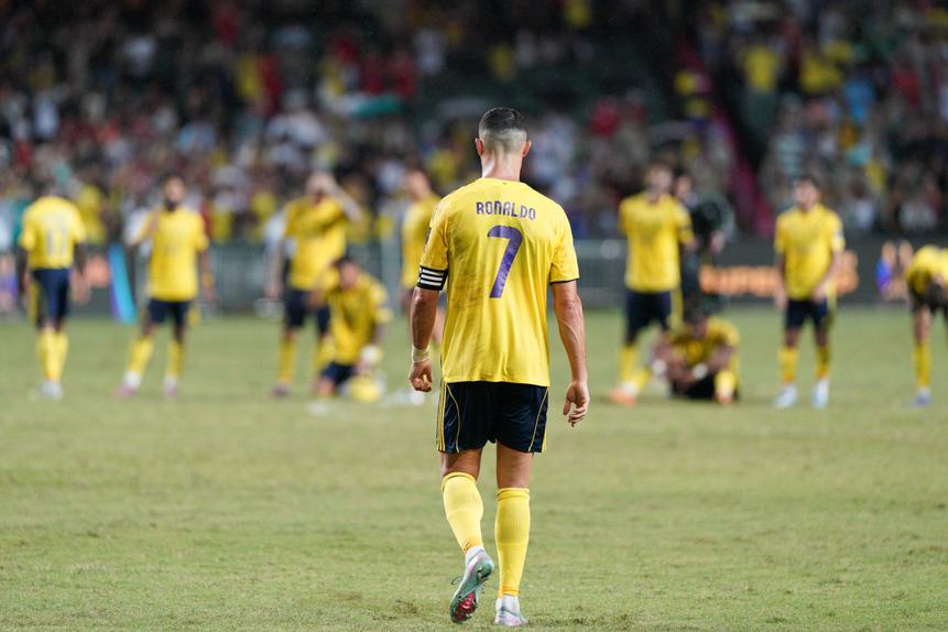Cristiano Ronaldo voltou a perder uma final pelo Al Nassr