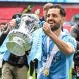 Bernardo Silva, capitão do Manchester City, com a FA Cup