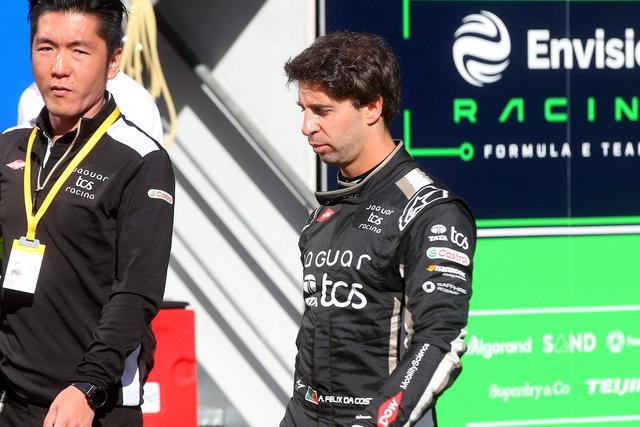 António Félix da Costa, piloto português da Jaguar, no GP do Mónaco
