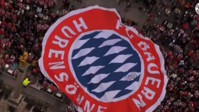 A provocação genial do grande rival do Bayern Nos festejos do título