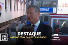 António Félix da Costa festeja o pódio no Mónaco