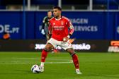 Nicolás Otamendi, capitão do Benfica no Estoril