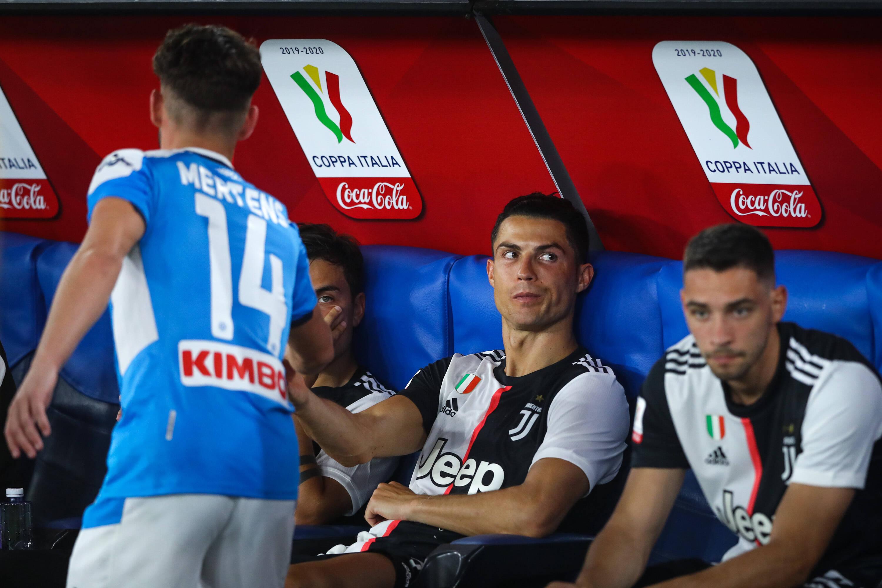Juventus perdeu a final da Taça de Itália para o Nápoles, nos penáltis, em 2020 - Foto: Imago