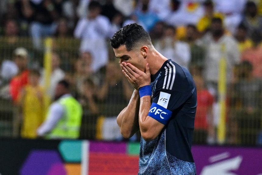 Cristiano Ronaldo emocionou-se no final - Foto: IMAGO