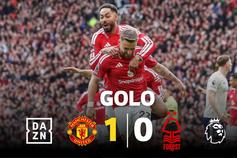 United na frente! Shaw volta a fazer o gosto ao pé... três anos depois