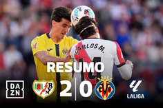 Rayo vence Villarreal de 'Champions' e vai lutar pela Europa até ao fim
