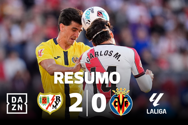 Rayo vence Villarreal de 'Champions' e vai lutar pela Europa até ao fim