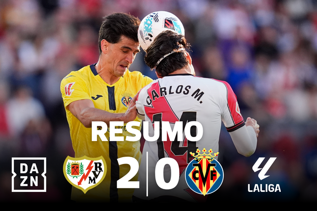 Rayo vence Villarreal de 'Champions' e vai lutar pela Europa até ao fim