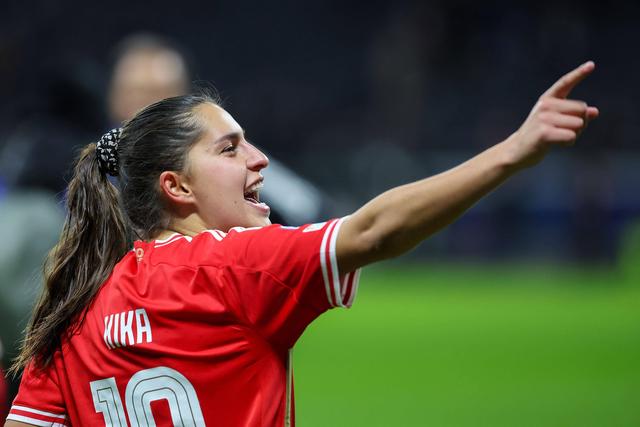 Kika Nazareth, quando jogava no Benfica - Foto: IMAGO