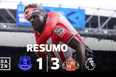 Everton adormeceu e Sunderland aproveitou (resumo)