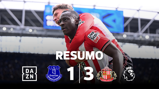 Everton adormeceu e Sunderland aproveitou (resumo)
