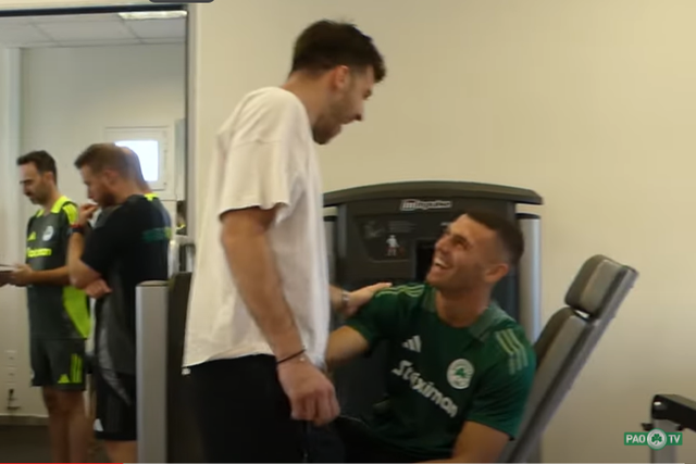 Ioannidis no arranque dos trabalhos do Panathinaikos