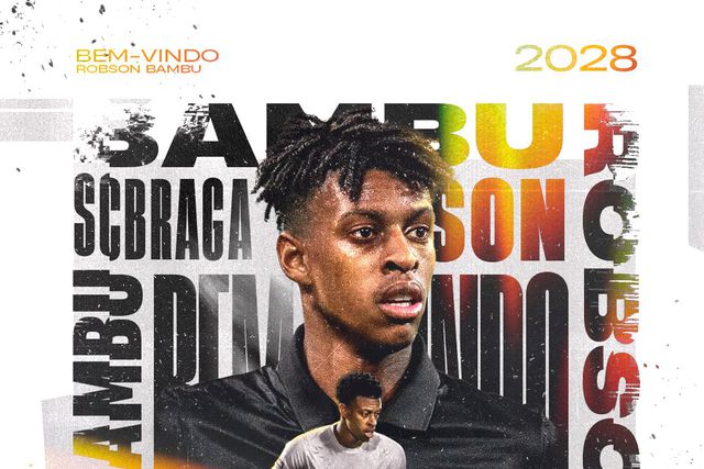 SC Braga oficializa contratação de Robson Bambu