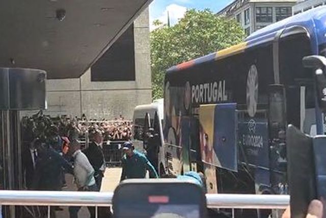 Seleção já está no hotel em Leipzig