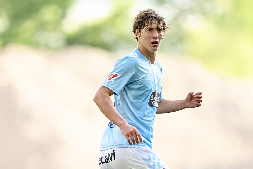 Fer López, jogador do Celta de Vigo