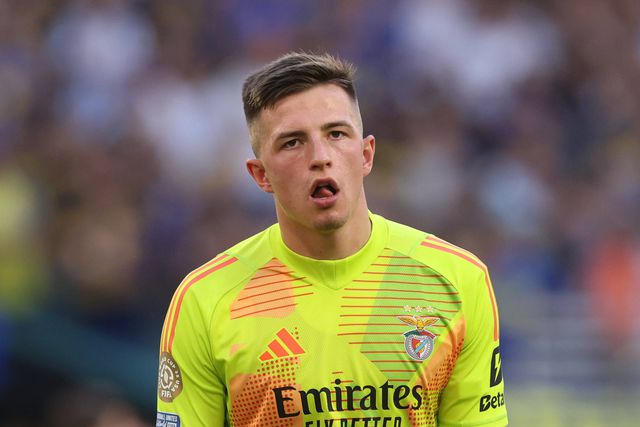 Trubin no jogo com o Boca Juniors