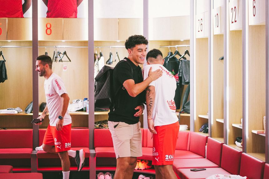 Jogadores dos guerreiros do Minho já regressaram ao trabalho na Cidade Desportiva (Foto: SC Braga)