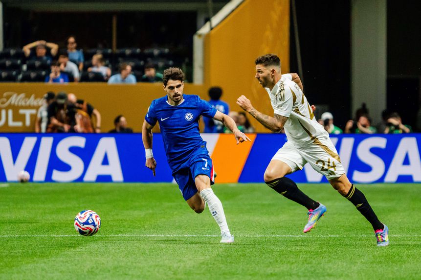 Pedro Neto fez o golo inaugural do Chelsea frente ao Los Angeles FC (IMAGO)