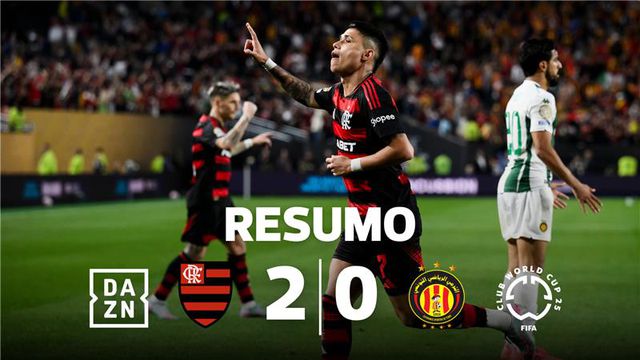 Flamengo entra a dominar e vence Espérance Tunis (Resumo)
