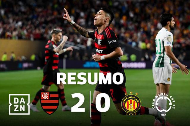 Flamengo entra a dominar e vence Espérance Tunis (Resumo)