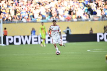 Di María não gostou nada do desempenho do árbitro