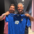 Lionel Messi e Roberto Baggio