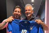 Lionel Messi e Roberto Baggio