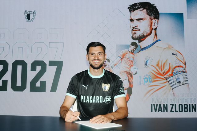 Ivan Zlobin está nos famalicenses há cinco épocas e estendeu o vínculo por mais duas (Foto: Famalicão)