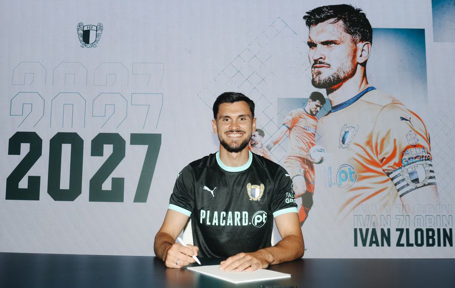 Ivan Zlobin está nos famalicenses há cinco épocas e estendeu o vínculo por mais duas (Foto: Famalicão)