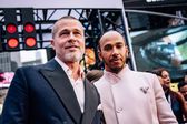 Brad Pitt e Lewis Hamilton