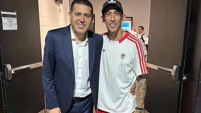 Noite de reencontros para Di María em Miami