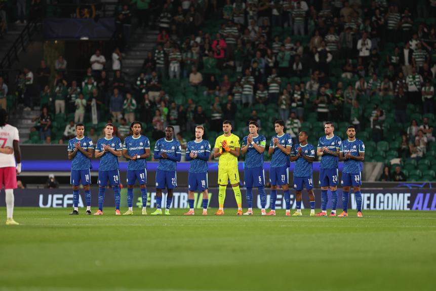 A equipa do Marselha disputou a fase de liga da UEFA Champions League em 2026/27 - Foto: IMAGO