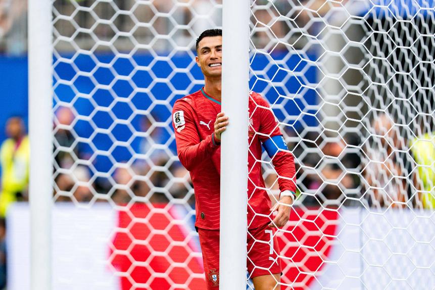 CR7 ficou em branco na estreia