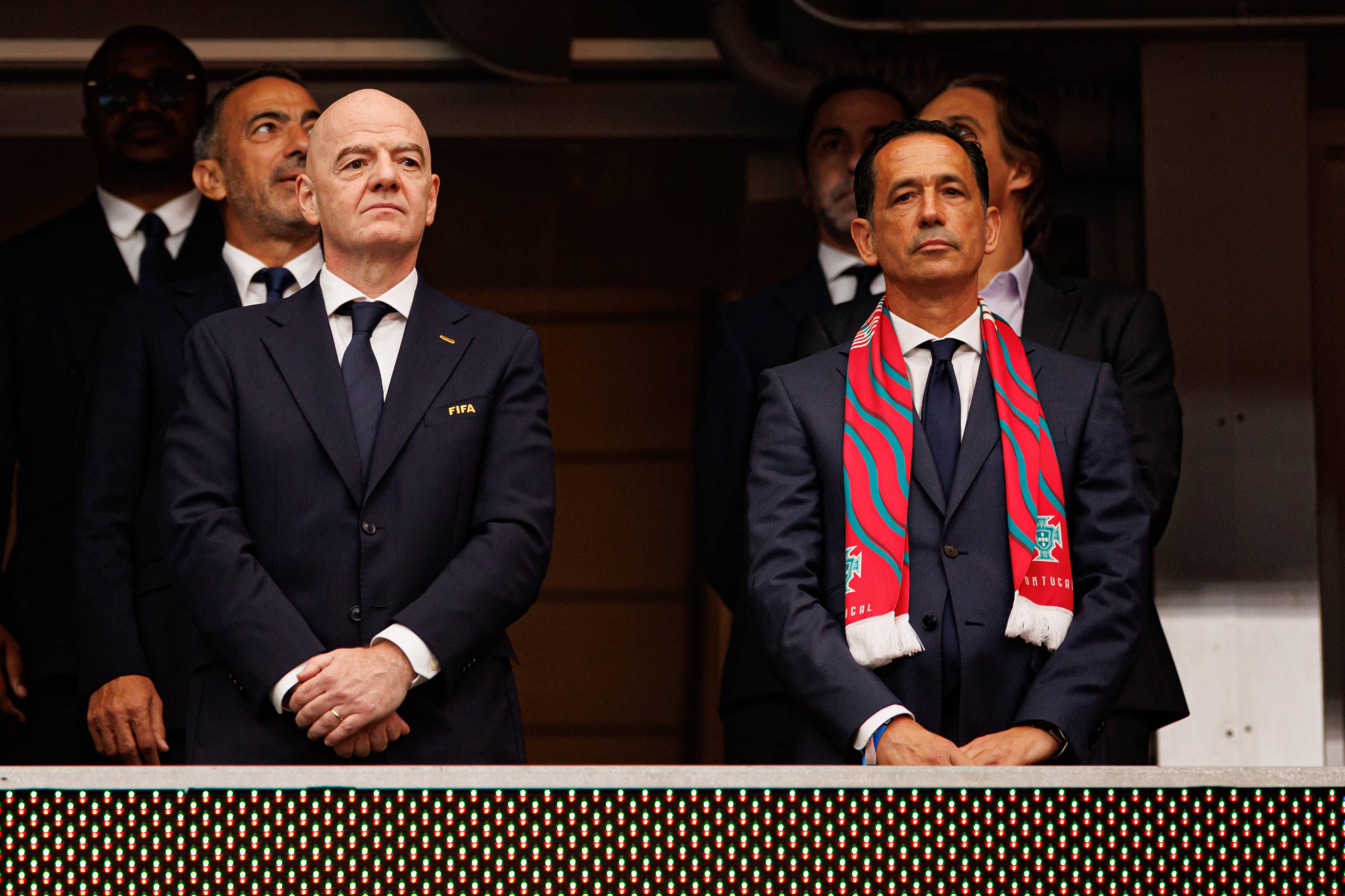 Gianni Infantino e Pedro Proença - Foto: IMAGO