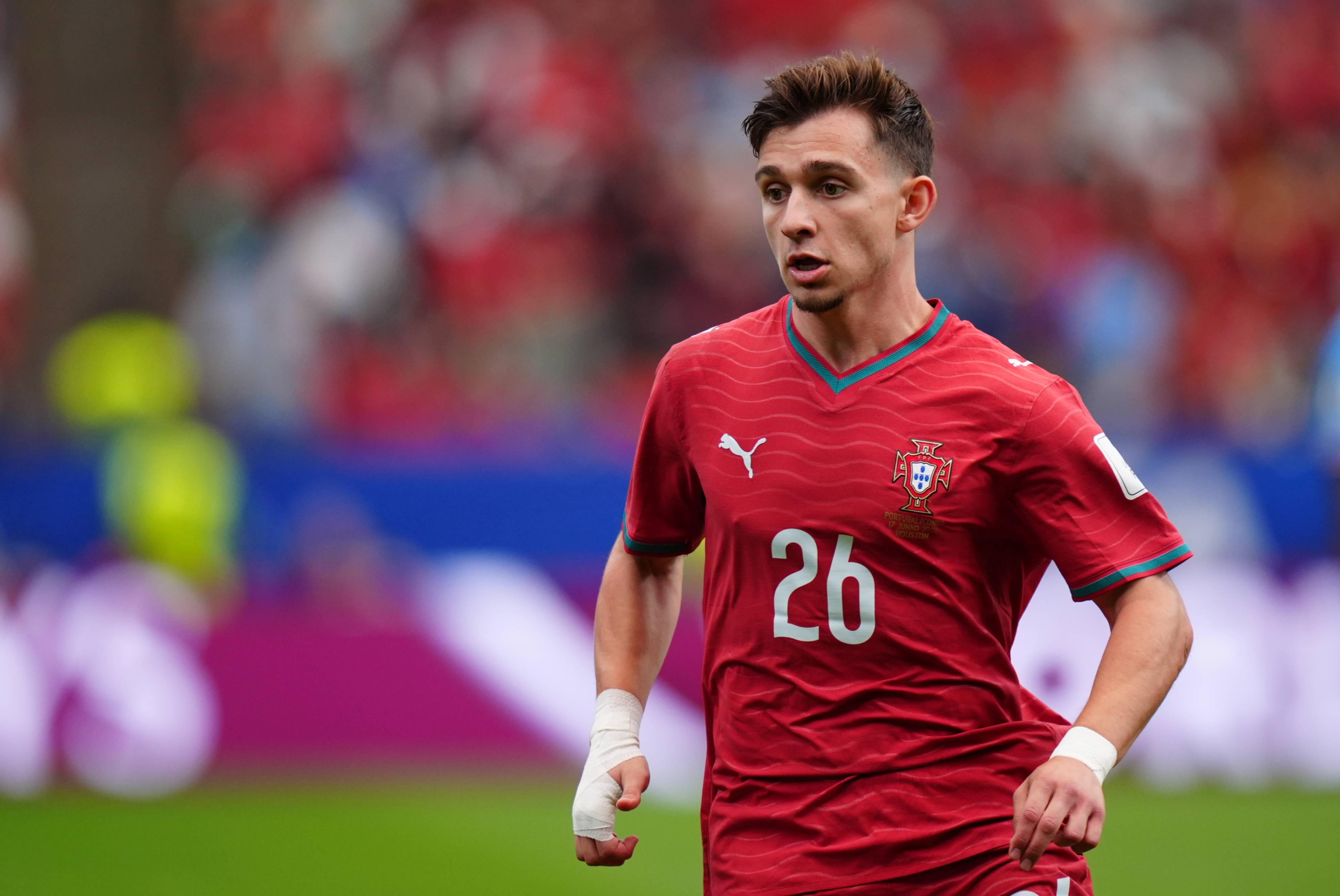 Francisco Conceição entrou ao intervalo para o lugar de Bernardo Silva - Foto: IMAGO