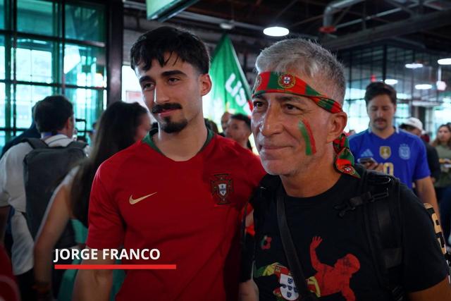 Filho demite-se do emprego para seguir o pai no sonho de ver Portugal campeão do Mundo