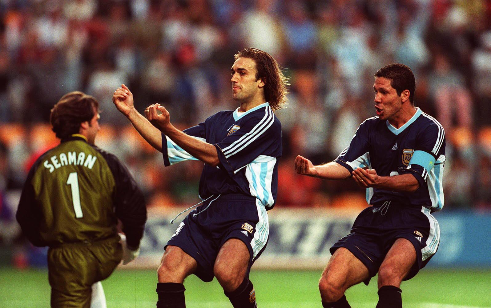 Gabriel Batistuta, Argentina: 10 golos em 12 jogos. Foto IMAGO