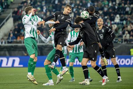 Jogo da Liga Conferência entre o St. Gallen e o V. Guimarães, em 2024 (Foto: Imago)