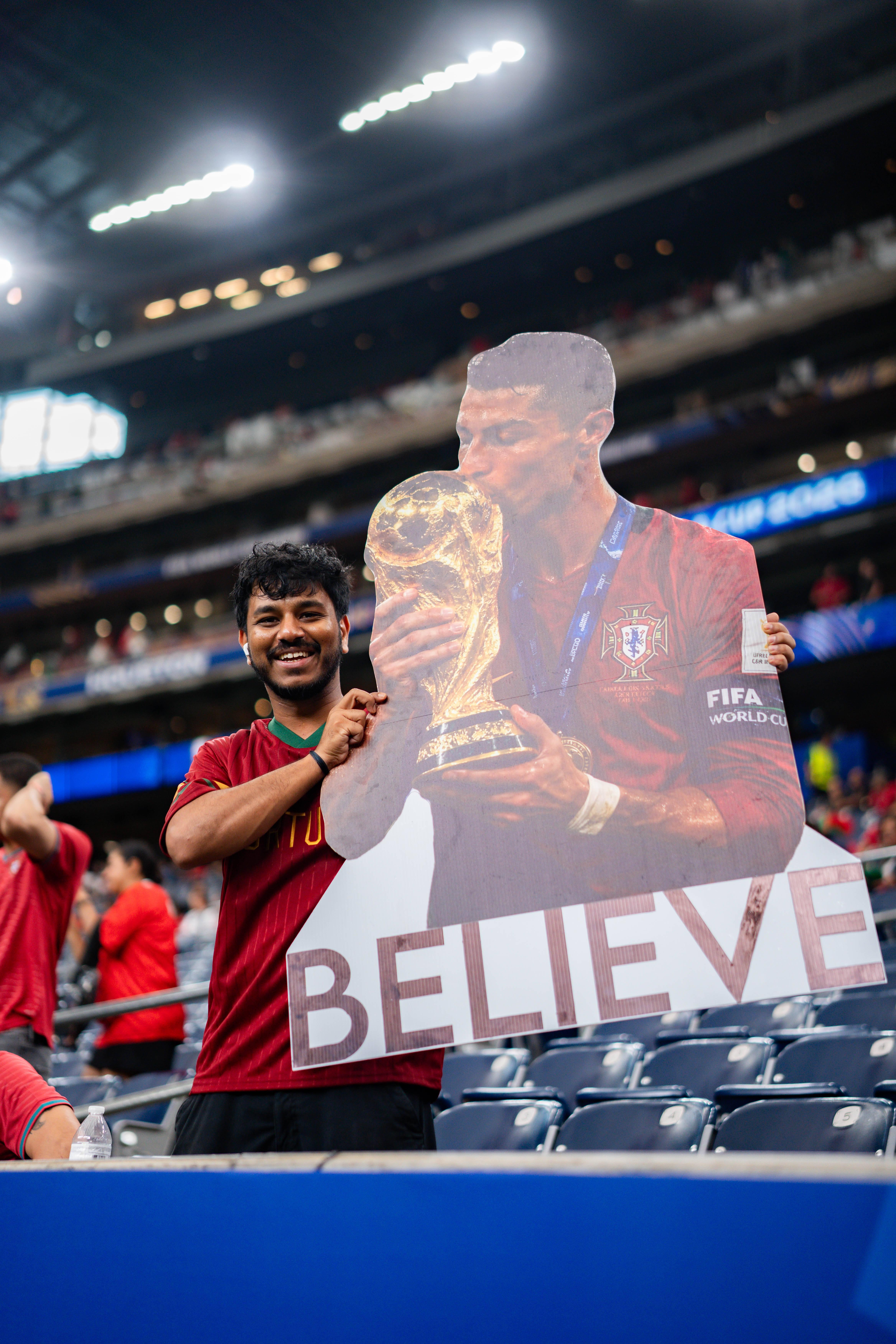 Apoiantes de Portugal e... Cristiano Ronaldo